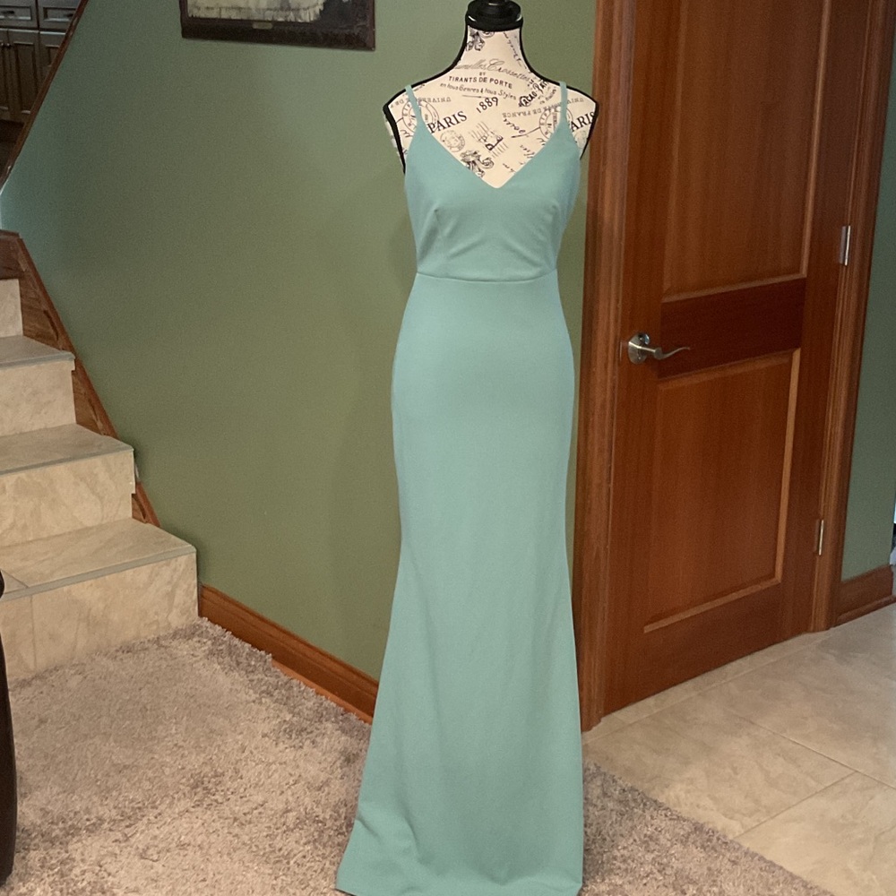 Lulu's Teal Maxi Dress, Size S